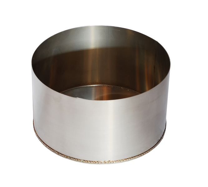 Podstavec trubek (nádoba na kondenzát) - Ø 180mm, tl. 1,0mm
