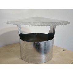 Komínová stříška pr. 100 mm pozinkovaná