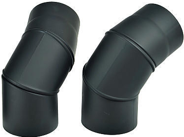 Kouřové koleno přestavitelné, 3-D, 0-90° Ø 160 mm, tl. plechu 1,5 mm