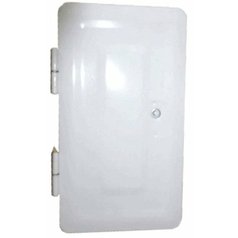 Komínové dvířka plechové , bílá komaxit 320 x 160 mm