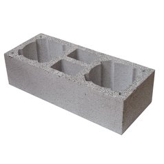Komínová ventilační tvárnice 890 x 360 x 245mm ∅ 270mm - dvouprůduchový komín