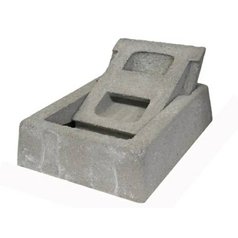 Komínové dvířka betonová B1 kolíbková 274 x 210 mm